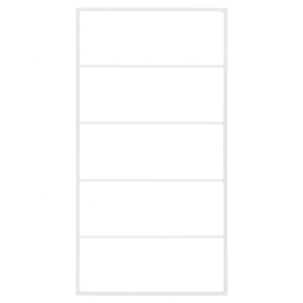 Toalheiro 60x10x116 cm aço branco M 3