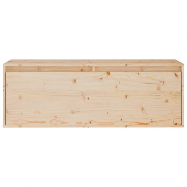 Armário de parede 100x30x35 cm madeira de pinho maciça M 5