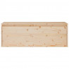 Armario de pared de madera maciza de pino 100x30x35 cm 5