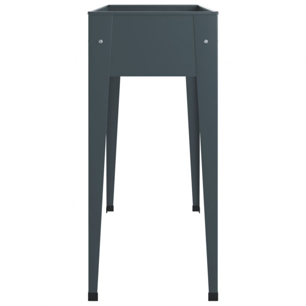 Jardinera de acero galvanizado 100.5x40.5x90 cm M 5