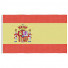 Mástil y bandera de España aluminio 5.55 m 4