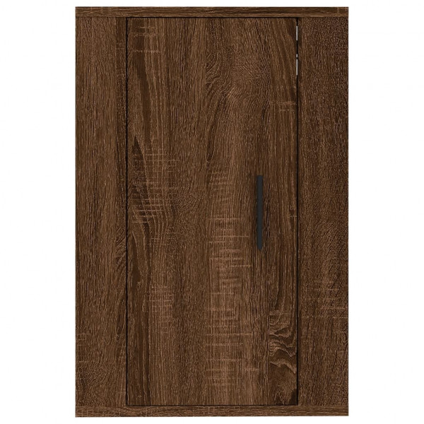 Mueble para TV de pared roble marrón 40x34.5x60 cm M 5