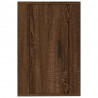 Mueble para TV de pared roble marrón 40x34.5x60 cm 5