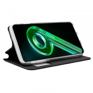 Fundação COOL Capa de Flip para Realme 9 5G / 9 Pro Preto Lise H