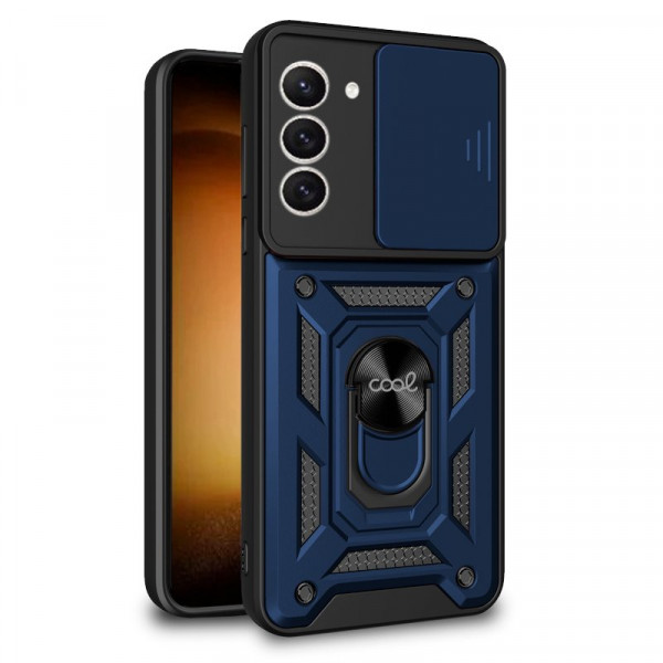Carcasa COOL para Samsung S911 Galaxy S23 Hard Ring Marino D