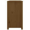 Armário de apoio 100x40x72 cm pinho maciço castanho mel 5