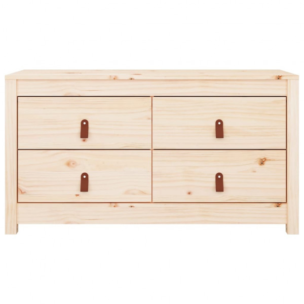 Armario auxiliar de madera maciza de pino 100x40x54 cm M 3