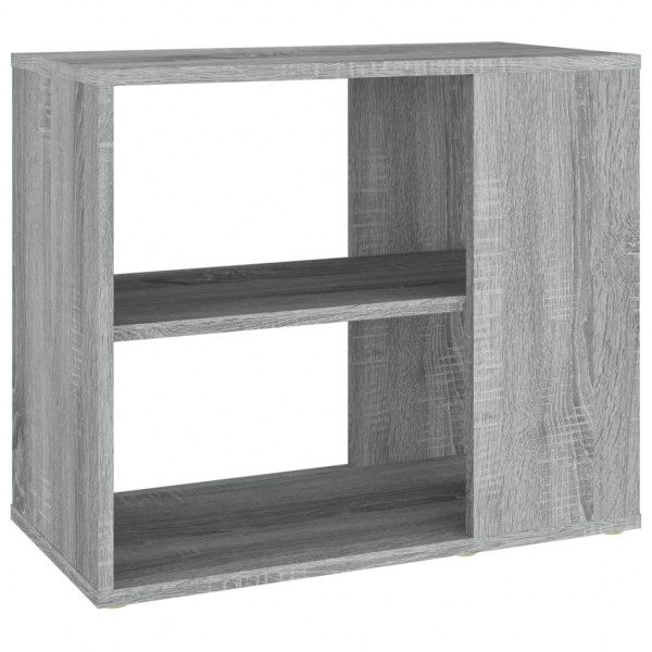 Armario auxiliar madera contrachapada gris Sonoma 60x30x50 cm M 2