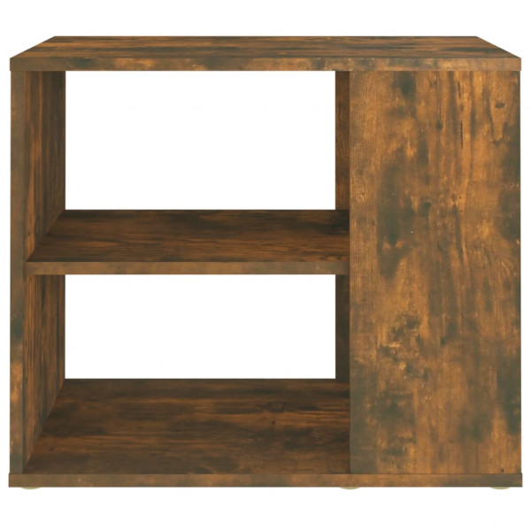 Armario auxiliar madera contrachapada roble ahumado 60x30x50 cm M 3