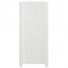 Armário auxiliar em madeira maciça de pinho branco 100x40x90 cm 5