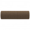 Almofadas decorativas 2 pcs Ø15x50 cm tecido castanho 4