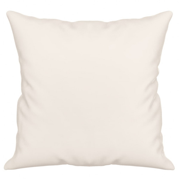 Cojines decorativos 2 uds tela microfibra beige 40x40 cm M 4