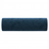 Almofadas decorativas 2 pcs Ø15x50 cm veludo azul 4