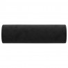 Almofadas decorativas 2 pcs Ø15x50 cm veludo preto 4