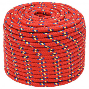 Corda de barco 14 mm 100 m polipropileno vermelho H