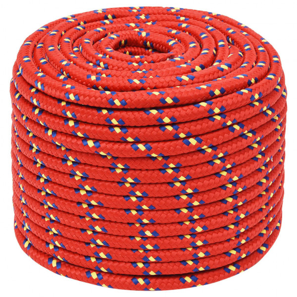 Cuerda de barco polipropileno rojo 12 mm 25 m M 2