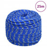 Corda de barco 8 mm 25 m polipropileno azul 1