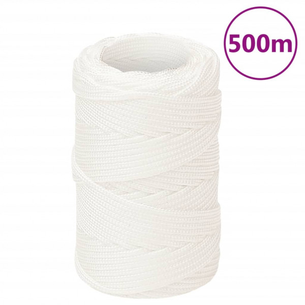 Cuerda de barco polipropileno blanco intenso 2 mm 500 m D