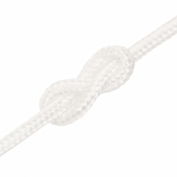 Cuerda de barco polipropileno blanco intenso 5 mm 100 m M 5