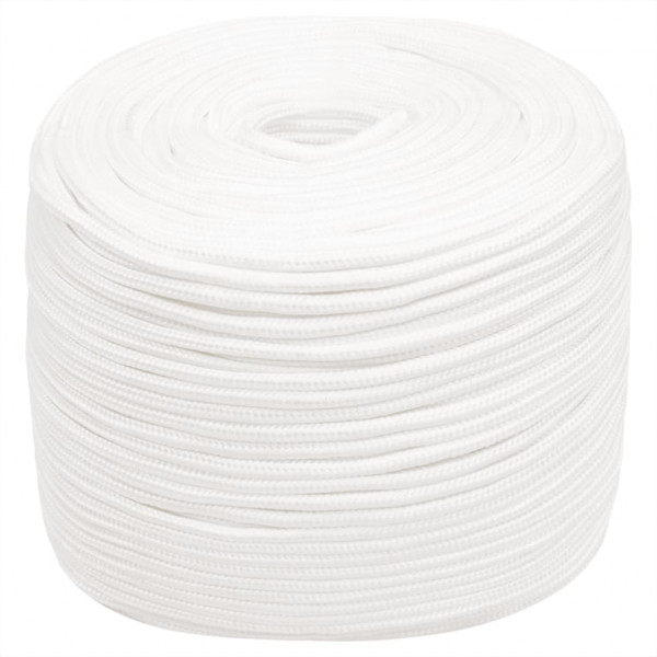 Corda de barco 6 mm 500 m polipropileno branco completo M 2