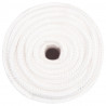 Corda de barco 16 mm 100 m polipropileno branco completo 3