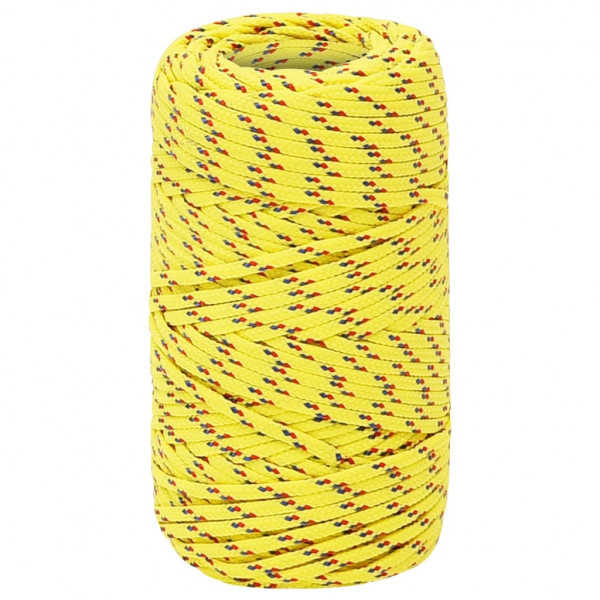 Cuerda de barco polipropileno amarillo 2 mm 25 m M 2