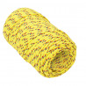 Cuerda de barco polipropileno amarillo 2 mm 25 m 3