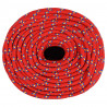 Cuerda de barco polipropileno rojo 8 mm 25 m 3