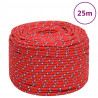 Cuerda de barco polipropileno rojo 10 mm 25 m 1