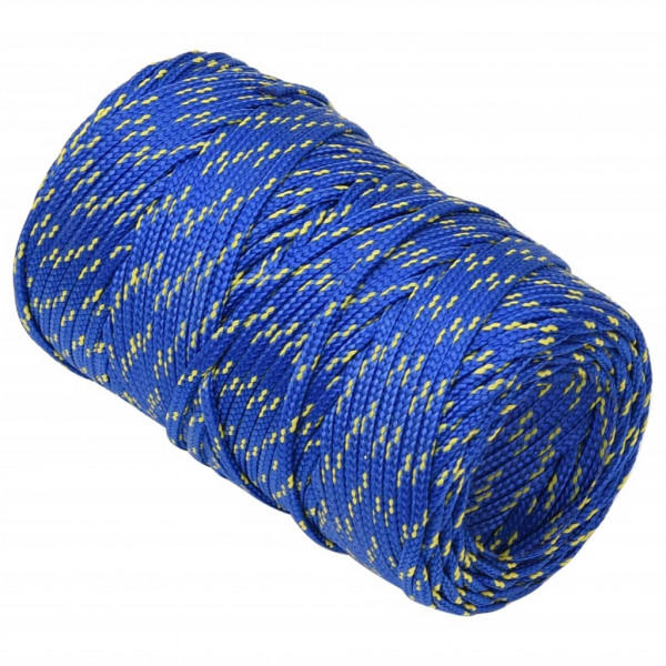 Corda de barco 2 mm 100 m polipropileno azul M 3
