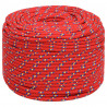 Cuerda de barco polipropileno rojo 10 mm 500 m 2