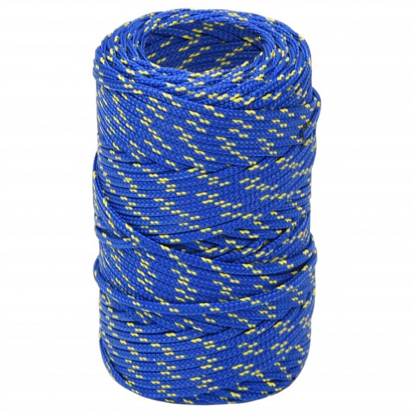 Corda de barco 2 mm 500 m polipropileno azul M 2