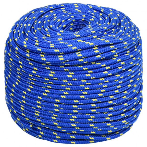 Corda de barco 10 mm 100 m polipropileno azul M 2