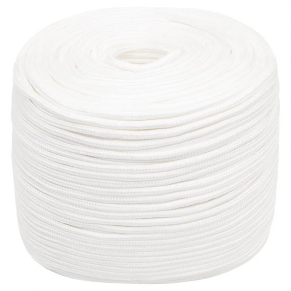 Corda de barco 8 mm 250 m polipropileno branco completo M 2