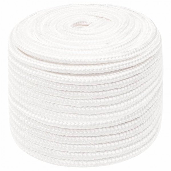 Corda de barco 12 mm 100 m polipropileno branco completo M 2