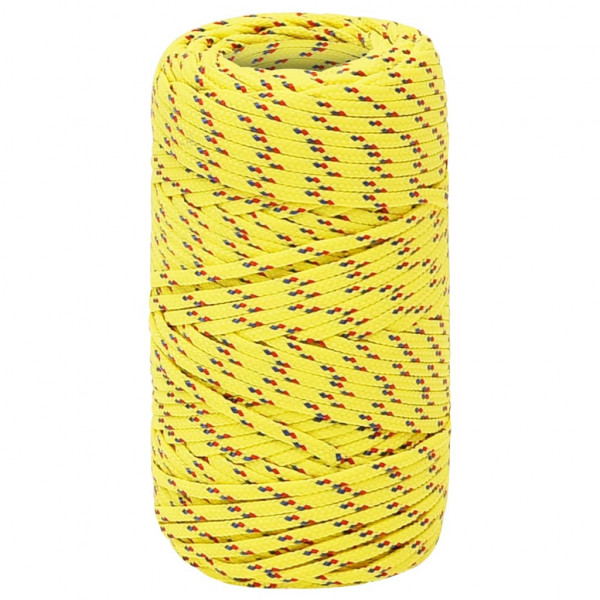Cuerda de barco polipropileno amarillo 2 mm 100 m M 2