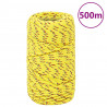 Corda de barco 2 mm 500 m polipropileno amarelo 1