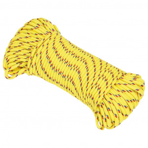 Corda de barco 5 mm 50 m polipropileno amarelo H