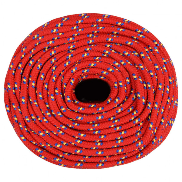Corda de barco 6 mm 50 m polipropileno vermelho M 3