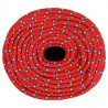 Corda de barco 6 mm 50 m polipropileno vermelho 3