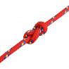 Cuerda de barco polipropileno rojo 6 mm 25 m 5