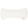 Corda de barco 3 mm 50 m polipropileno branco completo 3
