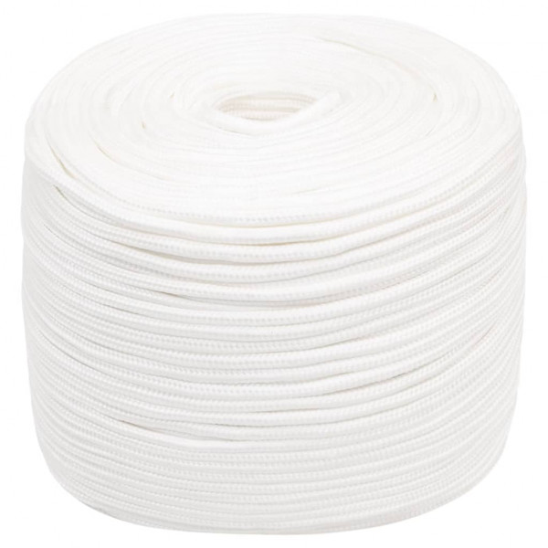 Corda de barco 8 mm 100 m polipropileno branco completo M 2