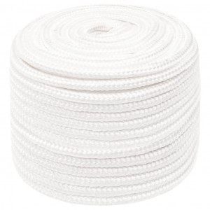 Corda de barco 14 mm 100 m polipropileno branco completo H