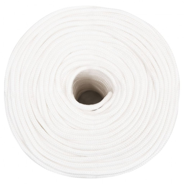 Cuerda de barco polipropileno blanco intenso 6 mm 25 m M 3
