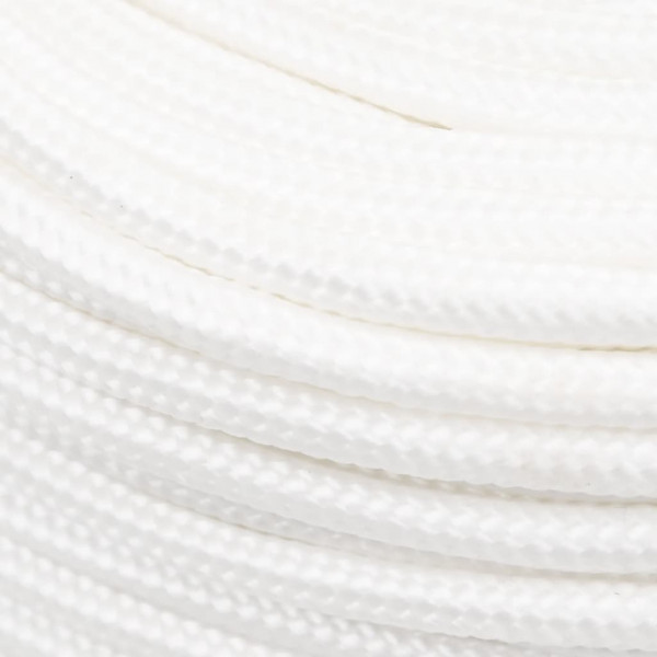 Corda de barco 10 mm 250 m polipropileno branco completo M 4