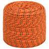 Corda de barco 8 mm 500 m polipropileno laranja 2