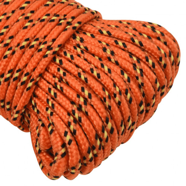 Corda de barco 3 mm 100 m polipropileno laranja M 4