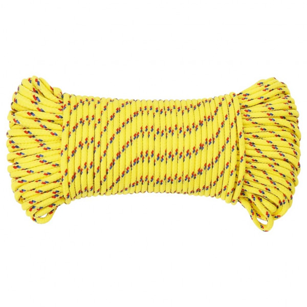 Corda de barco 3 mm 500 m polipropileno amarelo M 3
