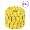 Corda de barco 14 mm 25 m polipropileno amarelo 1